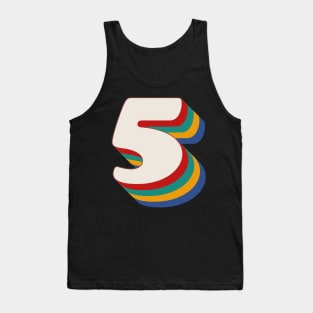 Number 5 Tank Top